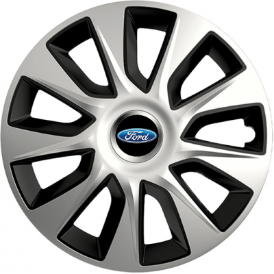 KRYTY KOLIES PRE FORD 13" STRATOS silver/black 4ks